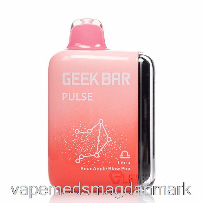 Engangs Vape Danmark Geek Bar Pulse 15000 Engangs Sur æble Blow Pop